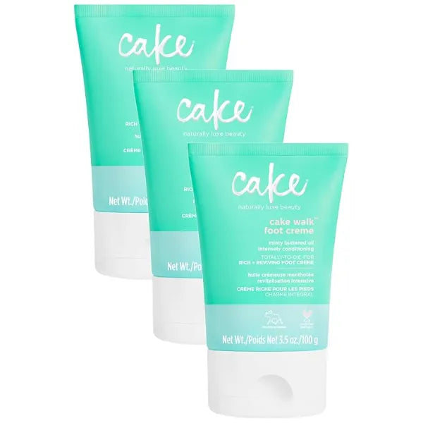 Cake Beauty Walk Triplemint Foot Creme
