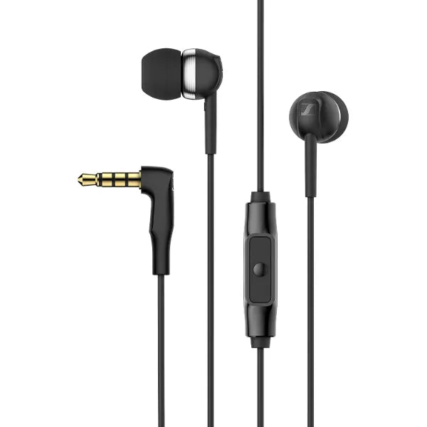 Sennheiser Consumer Audio CX 80S In-ear Headphones with In-line One-Button Smart Remote - Black
