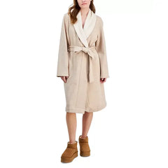 UGG® Women's Shawl Collar Duffield Long Sleeve Robe, Cozy and Stylish Bathrobe for Ultimate Comfort