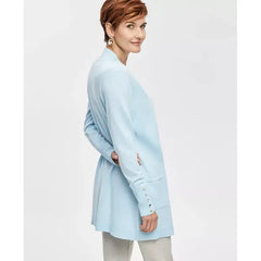 Women's Button-Sleeve Flyaway Cardigan, XS-4X, Created for Macy's-Winter mist
