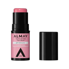 Almay Lip and Cheek Tint, Color & Care Tint Stick, Multi-Use Moisturizing Blush and Lip Color, Dewy Finish