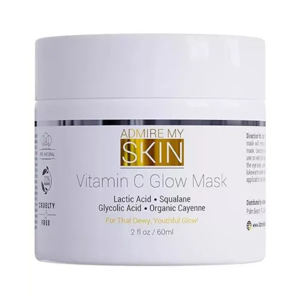 Admire My Skin Vitamin C Glow Mask , Brightening and Hydrating Face Mask