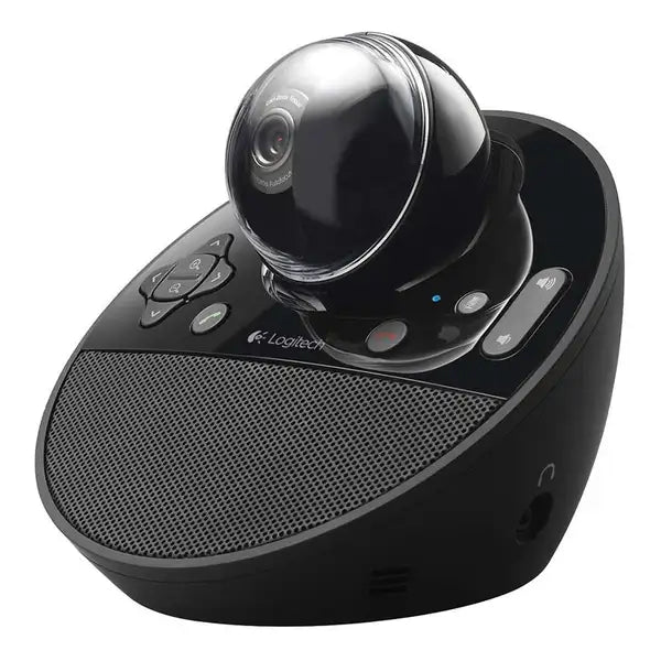 Logitech Conference Webcam with Built-In Speakerphone (BCC950) - Black