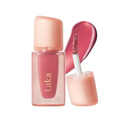 Laka Jelling Nude Gloss Mini, Sheer Hydrating Lip Oil with No Stain, Non Sticky, Nourishing Gloss for a Glowy Look, K Beauty