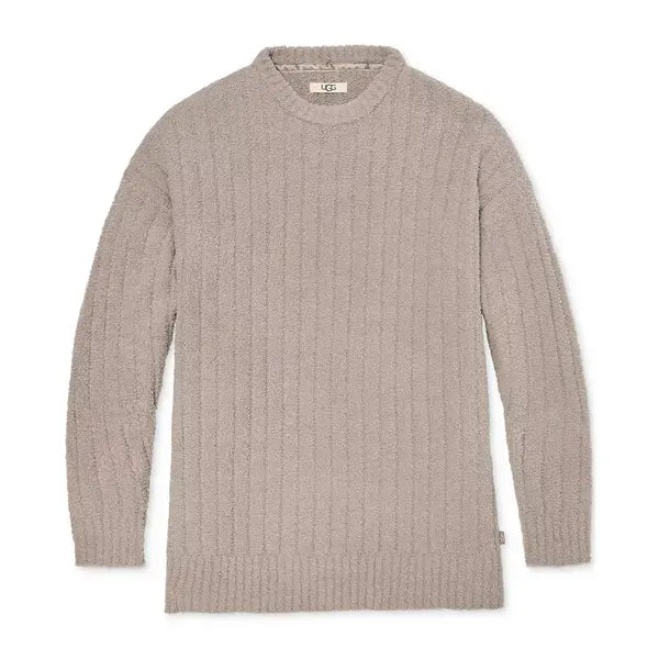 UGG® Women's Riz Ribbed Long-Sleeve Knit Sleep, Top Cozy and Stylish Sleepwear for Women