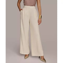 Women's Wide-Leg Pants,Created by Macy's-Ivory