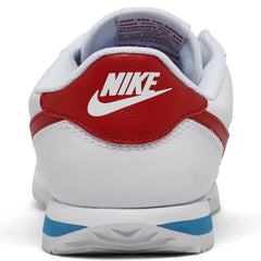 Nike Women's Classic Cortez Leather Casual Sneakers from Finish Line - White, Red