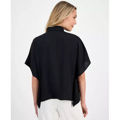 Anne Klein Womens Dolman Sleeve Blouse, Stylish Lightweight Top for Effortless Wear