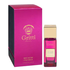 Gritti Because I'M Free Eau De Parfum, Elegant Floral Fragrance, 100ml