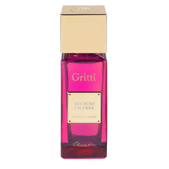Gritti Because I'M Free Eau De Parfum, Elegant Floral Fragrance, 100ml