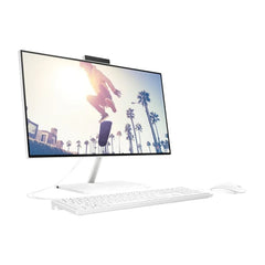 HP AIO 24-CB1025NH (i5-1235U) 23.8 Inch display 8GB RAM 512 SSD M.2 NVMe DOS- White