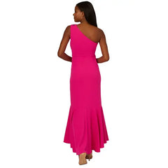 Adrianna Papell Women's Beaded One Shoulder Gown for Elegant and Glamorous Evening Style