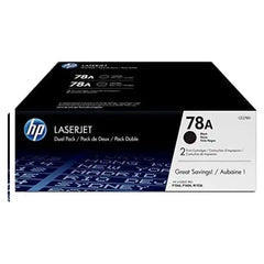 HP 78A 2-pack Original LaserJet Toner Cartridges (CE278AD) - Black