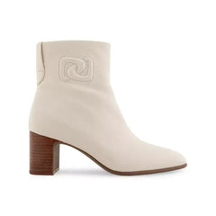 Aerosoles Magnus Womens Logo Embossed Booties, Stylish Comfortable Ankle Boots