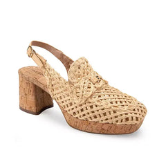 Aerosoles Women's Santiago Raffia Platform Pumps for Stylish Elevated Looks