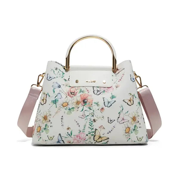 ALDO Sloana Small Satchel Bag, Stylish Compact Handbag for Everyday Use