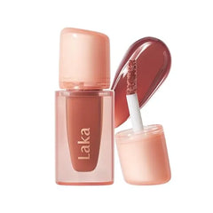 Laka Jelling Nude Gloss Mini, Sheer Hydrating Lip Oil with No Stain, Non Sticky, Nourishing Gloss for a Glowy Look, K Beauty