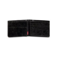Levi's Men's RFID Rugged Leather Passcase Bifold Wallet