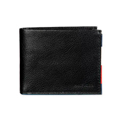 Tommy Hilfiger Men's RFID Global Stripe Leather Traveler Wallet