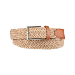 Tommy Hilfiger Men's Giftable Boxed Fully Adjustable Stretch Casual Braided Belt