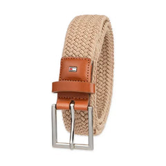 Tommy Hilfiger Men's Giftable Boxed Fully Adjustable Stretch Casual Braided Belt