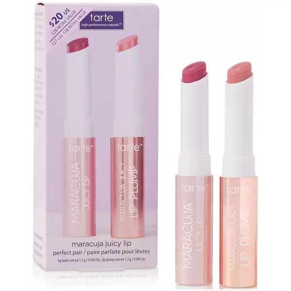 MACY's Tarte 2-Pc Maracuja Juicy Lip Perfect Pair Set , Hydrating and Plumping Lip Duo