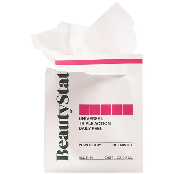 BeautyStat Universal Triple Action Daily Peel Pads, 10-Pk