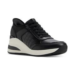 ALDO Women's Iconistep Lace-Up Wedge Jogger Sneakers Trendy and Comfortable Sneakers