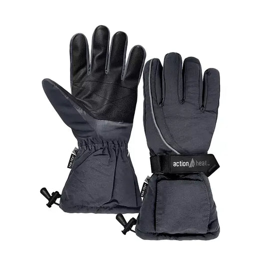 ActionHeat AA Battery Heated Snow Gloves  for Women's, One Size