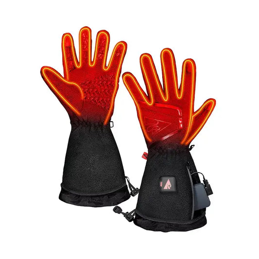 ActionHeat 5V Slim-Fit Fleece Battery Heated Gloves, Warm and Comfortable Winter Gloves