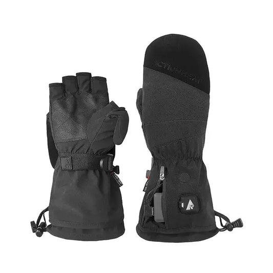 ActionHeat 5V Battery Heated Glomitt Women's, Warm and Versatile Winter Gloves, Black, S/M