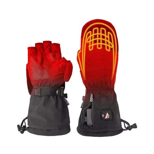 ActionHeat 5V Battery Heated Glomitt Women's, Warm and Versatile Winter Gloves, Black, S/M