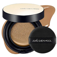 JUNG SAEM MOOL Essential Skin Nuder Cushion 0.49 Fl Oz, No Refill, Natural Radiant Finish Cushion Foundation with Buildable Coverage, Lightweight Texture, Korean Foundation Makeup