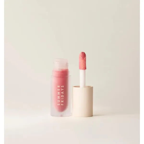 Summer Fridays Dream Lip Oil in Rose Bud & Complimentary Sheet Masque