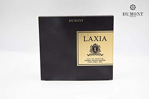 Dumont Laxia Classic (3.4 OZ) Eau De Parfum – Perfume Body Spray for Women, Girls, Her - Long Lasting Cologne with Amber, Cedar wood, Jasmine, Caramel, Woody, Vanilla, Musk, Feminine Fruity Scent