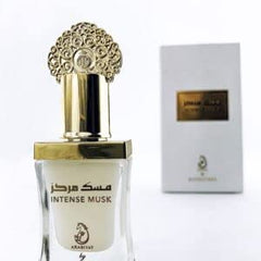 INTENSE MUSK from ARABIYAT, Non Alcoholic Concentrated Perfume Oil or Attar for Unisex, 12 ml