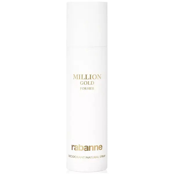 Rabanne Million Gold For Her Deodorant Spray , Fragrance for Women , 5.1 oz.