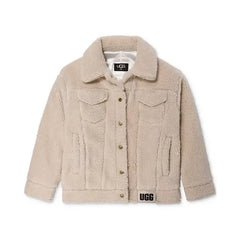 UGG® Women's Frankie Sherpa Fleece Trucker Jacket, Cozy and Stylish Outerwear for Women