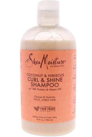 Shea Moisture Curl and Shine Shampoo and Style Milk