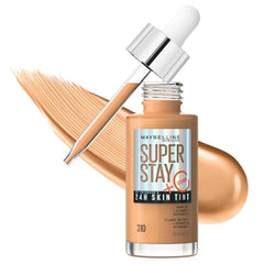 Maybelline Super Stay Up to 24HR Skin Tint, Radiant Light-to-Medium Coverage Foundation, Makeup Infused With Vitamin C, 1 Count