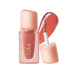 Laka Jelling Nude Gloss Mini, Sheer Hydrating Lip Oil with No Stain, Non Sticky, Nourishing Gloss for a Glowy Look, K Beauty