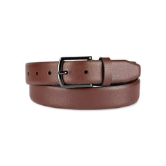 Alfani Men's Pebble Grain Feather Edge Dress Belt - Brown