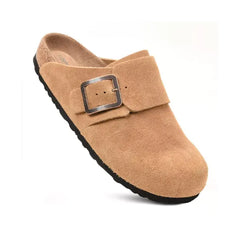Aerothotic Atlas Genuine Leather Clogs for Women, Comfortable Footwear with Arch Support