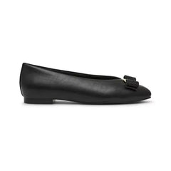 Anne Klein Womens Willow Bow Detail Round Toe Ballet Flats, Comfortable Stylish Slip On Shoes