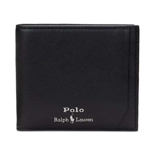 Polo Ralph Lauren Men's Smooth Leather Billfold Wallet