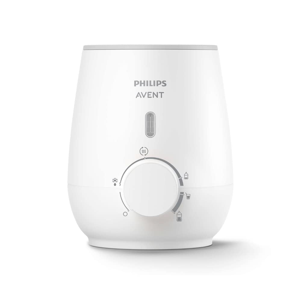 AVENT Philips Premium Bottle Warmer with Smart Temperature Control: Warms Evenly, No Hotspots, Keep Warm & Auto Shut-Off, SCF358/00