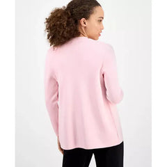 Anne Klein Petite Newport Open Front Cardigan, Lightweight Stylish Layering Sweater