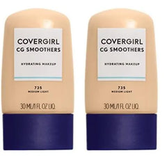 COVERGIRL Smoothers Hydrating Makeup Medium Light, 1 oz (packaging may vary) (Pack of 2)