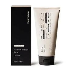 Hawthorne Men’s Medium Weight Face Lotion with Aloe and Tiger Grass Face Cream Moisturizer for Normal to Dry Skin Medium, Aloe Vera 4 FL OZ