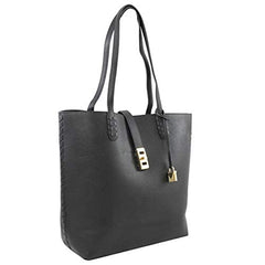 Michael Kors Women's Tote Leather Bag - Black